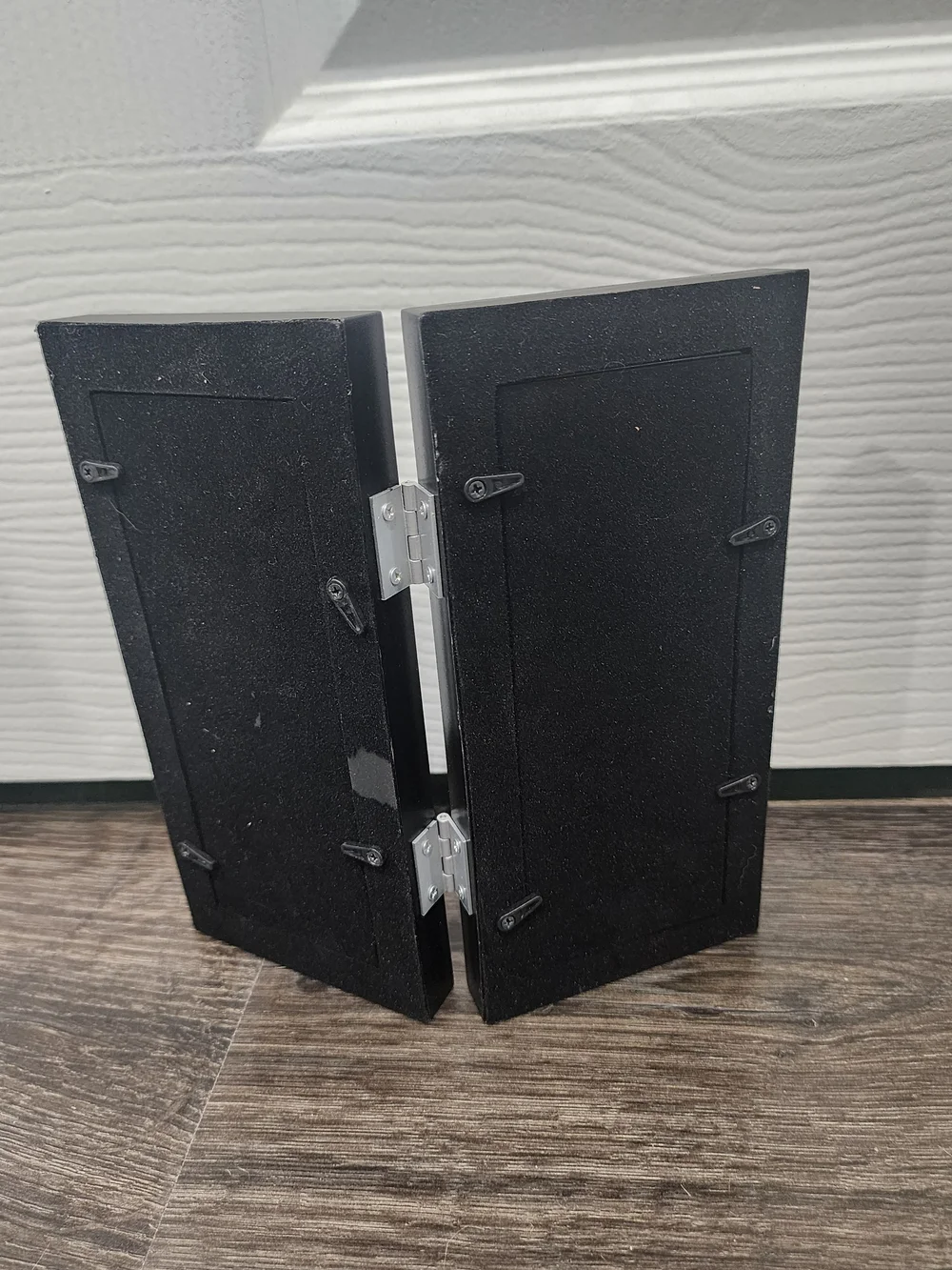 Folding 4-Opening Photo Frame in Black - Home Accents